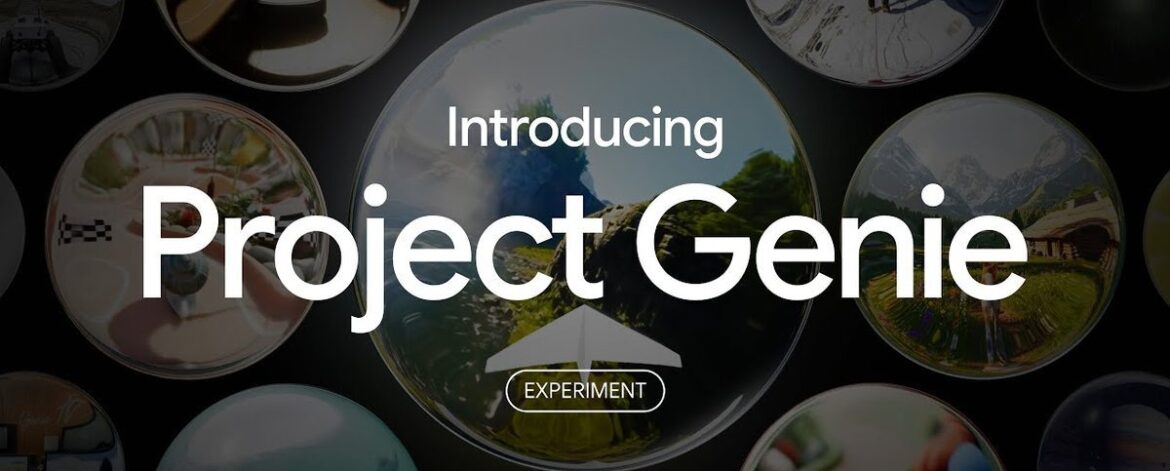 Google launches Project Genie: Create interactive worlds with AI