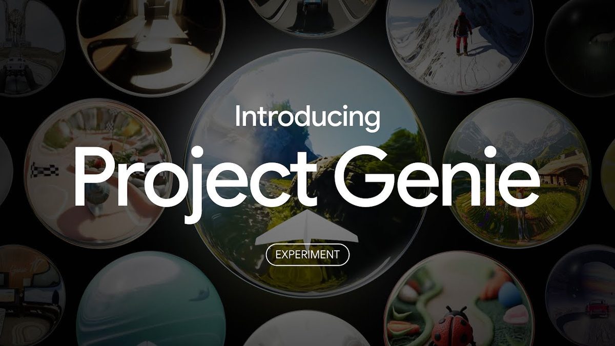 Google launches Project Genie: Create interactive worlds with AI