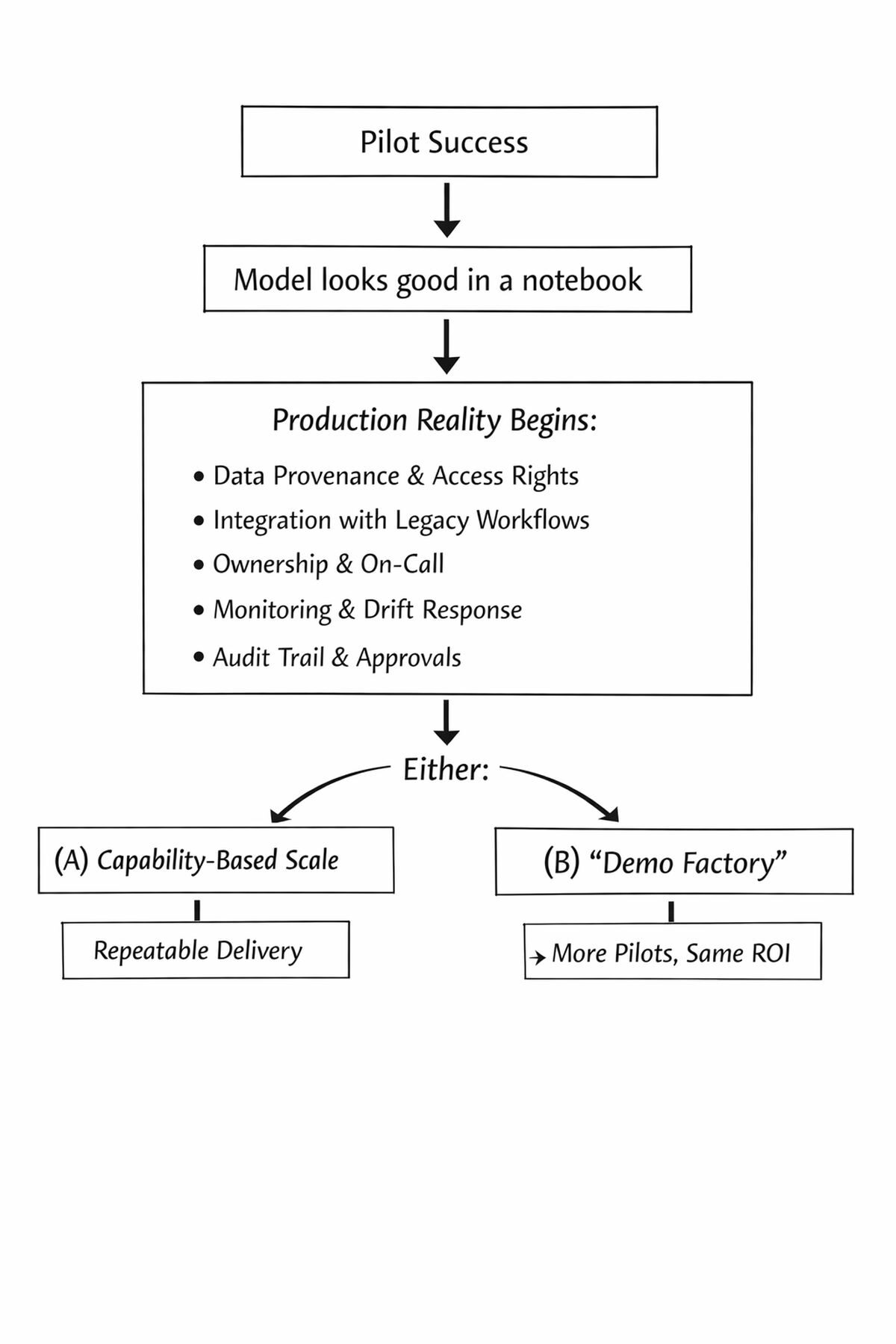 From pilot to production: How to scale AI initiatives that actually deliver ROI 1 From pilot to production: How to scale AI initiatives that actually deliver ROI