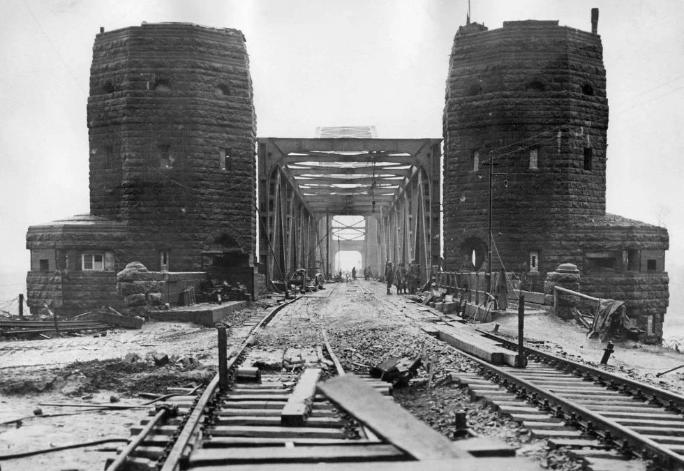 Allied Troops Cross the Rhine