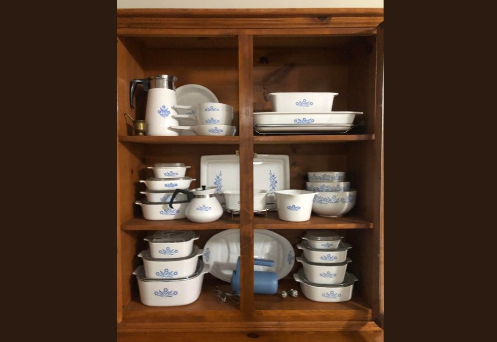 Corning Ware Blue Cornflower Sets