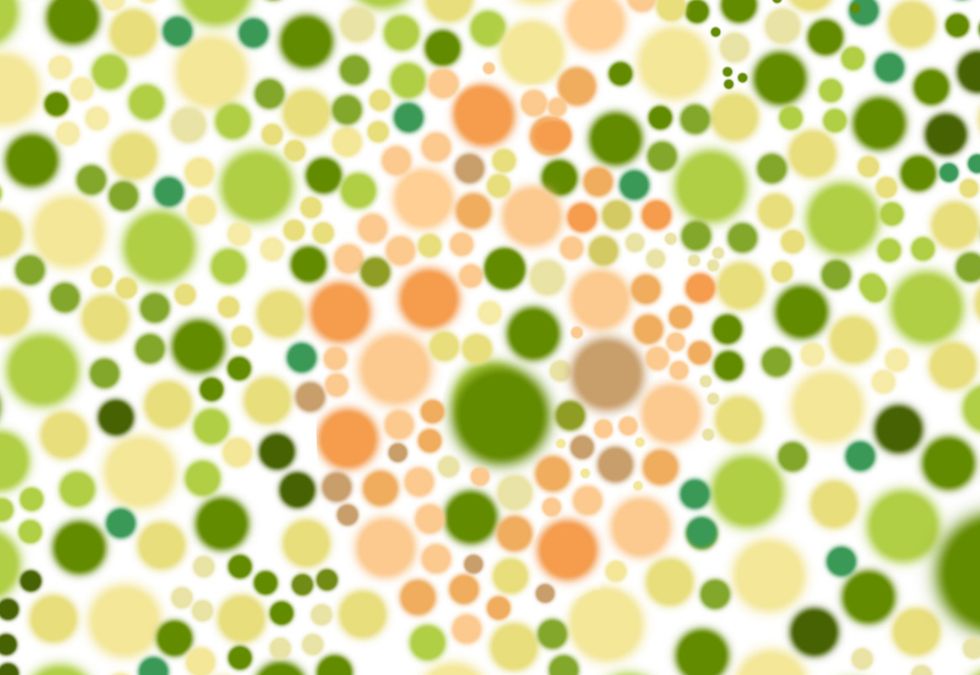 red-green color blindness