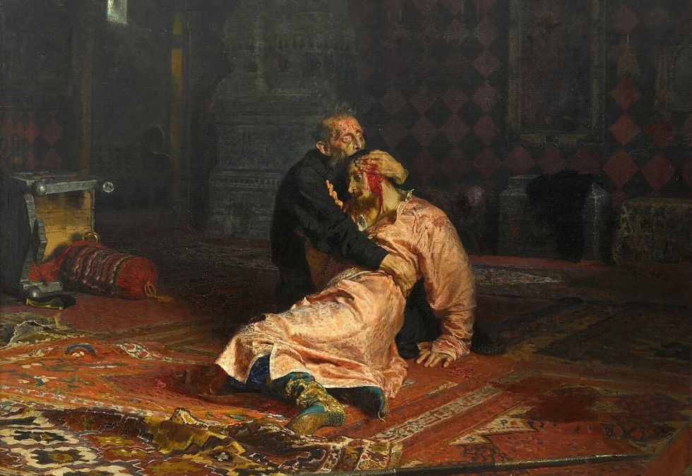 Ivan the Terrible and His Son Ivan
