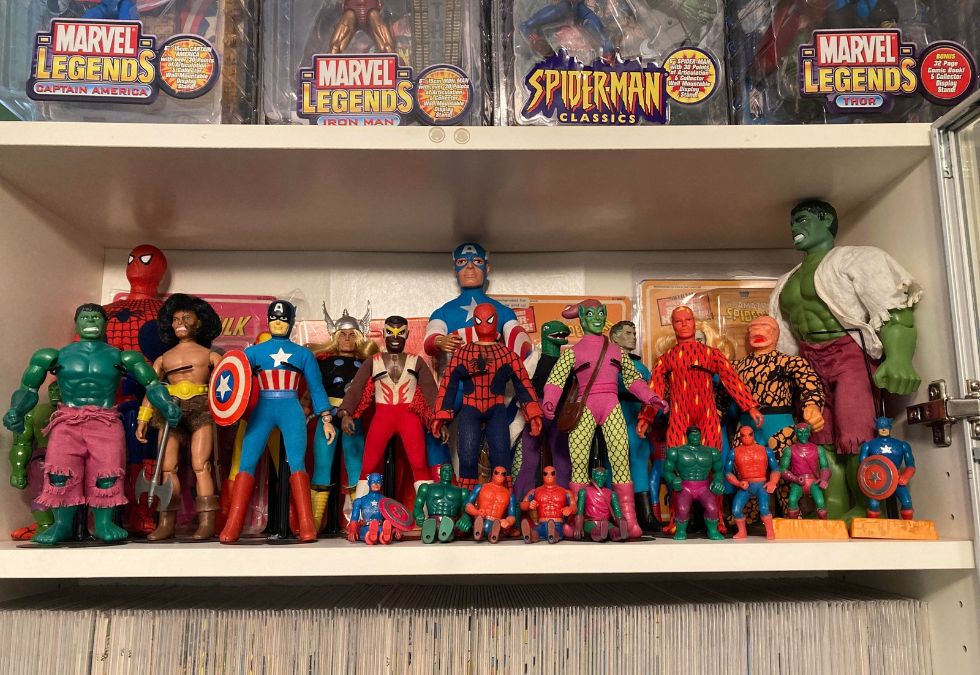 Mego Superhero Action Figures
