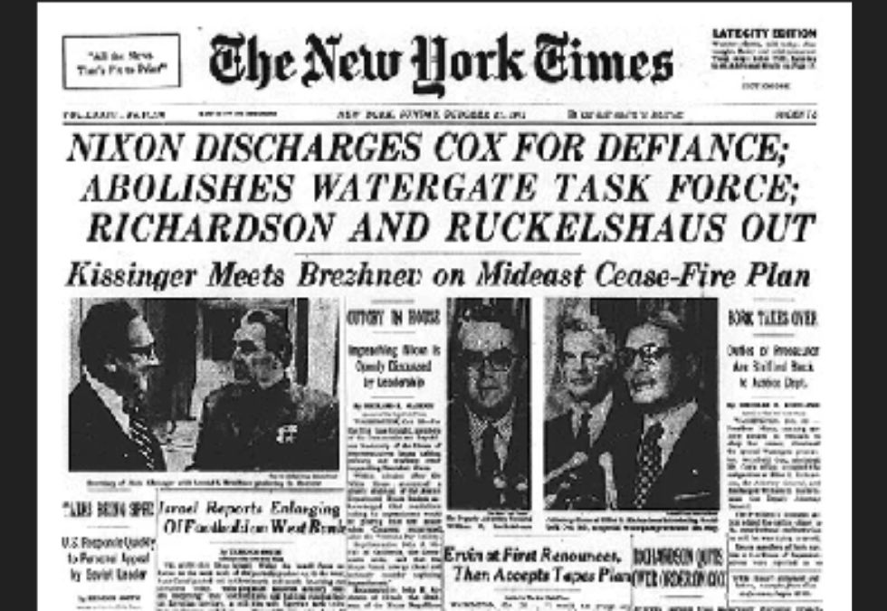 The Saturday Night Massacre