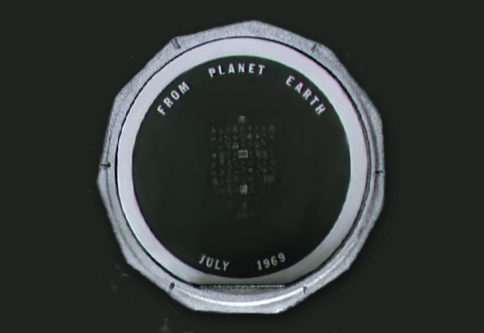 The Tiny Disc Carrying Messages from 73 Countries