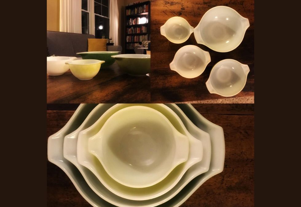 Vintage Pyrex Nesting Bowls